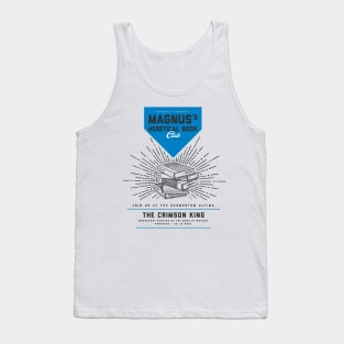 Magnus's Heretical Book Club (Blue/Black) Tank Top